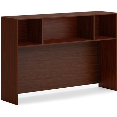 HON Mod HLPLDH60 Hutch - 60" x 14"39.8" - Finish: Traditional Mahogany