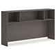 HON Mod HLPLDH72 Hutch - 72" x 14"39.8" - Finish: Slate Teak