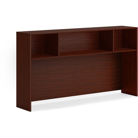 HON Mod HLPLDH72 Hutch - 72" x 14"39.8" - Finish: Traditional Mahogany