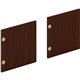 HON Mod HLPLDR60LM Door - 60" - Finish: Traditional Mahogany