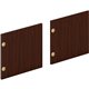 HON Mod HLPLDR66LM Door - 66" - Finish: Traditional Mahogany