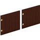 HON Mod HLPLDR72LM Door - 72" - Finish: Traditional Mahogany