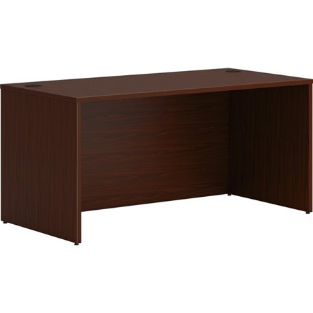 HON Mod Desk Shell | 60"W | Traditional Mahogany Finish - 60" x 30"29" - Finish: Traditional Mahogany, Laminate