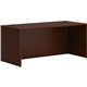 HON Mod Desk Shell | 66"W | Traditional Mahogany Finish - 66" x 30"29" - Finish: Traditional Mahogany, Laminate