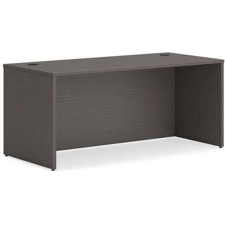 HON Mod Slate Teak Laminate Desk Component - 72" x 36"29" - Material: Metal - Finish: Slate Teak Laminate