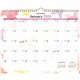 At-A-Glance Financial Desk Calendar Refill - Standard Size - Julian Dates - Daily - 12 Month - January 2024 - December 2024 - 1 