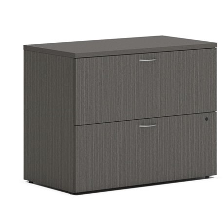 HON Mod HLPLLF3620L2 Lateral File - 36" x 20"29" - 2 Drawer(s) - Finish: Slate Teak