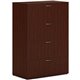 HON Mod HLPLLF3620L4 Lateral File - 36" x 20"53" - 4 Drawer(s) - Finish: Traditional Mahogany