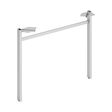 HON Mod HLPLLEG30U Worksurface U-Leg - 30" - Finish: Silver