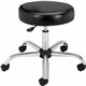 HON Sitting Stool - Black Vinyl Seat - Black Back - Black Frame - Black