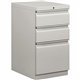 HON Brigade H33720R Pedestal - 15" x 19.9"28" - 3 x Box, File Drawer(s) - Finish: Light Gray