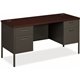 HON Metro Classic HP3231 Pedestal Credenza - 60" x 24"29.5" - 4 x Box, File Drawer(s) - Double Pedestal - Square Edge - Finish: 