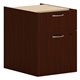 HON Mod HLPLPHBF Pedestal - 15" x 20"20" - 2 x Box, File Drawer(s) - Finish: Traditional Mahogany