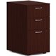 HON Mod HLPLPMBBF Pedestal - 15" x 20"28" - 3 x Box, File Drawer(s) - Finish: Traditional Mahogany