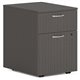 HON Mod HLPLPMBF Pedestal - 15" x 20"20" - 2 x Box, File Drawer(s) - Finish: Slate Teak