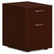 HON Mod HLPLPMBF Pedestal - 15" x 20"20" - 2 x Box, File Drawer(s) - Finish: Traditional Mahogany