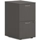 HON Mod HLPLPMFF Pedestal - 15" x 20"28" - 2 x File Drawer(s) - Finish: Slate Teak