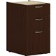 HON Mod HLPLPSBBF Pedestal - 15" x 20"28" - 3 x Box, File Drawer(s) - Finish: Traditional Mahogany, Laminate