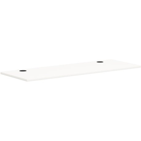 HON Mod HLPLRW6624 Work Surface - 66" x 24" - Finish: Simply White