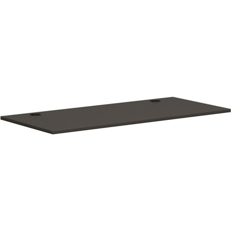 HON Mod HLPLRW6630 Work Surface - 66" x 30" - Finish: Slate Teak