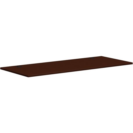 HON Mod HLPLRW7230 Work Surface - 72" x 30" - Finish: Traditional Mahogany, Laminate