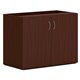 HON Mod HLPLSC3620 Storage Cabinet - 36" x 20"29" - 2 Door(s) - Finish: Traditional Mahogany