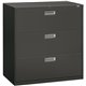 HON Brigade 600 H693 Lateral File - 42" x 18"40.9" - 3 Drawer(s) - Finish: Charcoal
