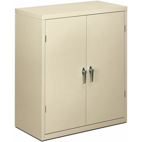 HON Brigade HSC1842 Storage Cabinet - 36" x 18.1" x 41.8" - 2 x Shelf(ves) - Hinged Door(s) - 251.33 lb Load Capacity - Adjustab