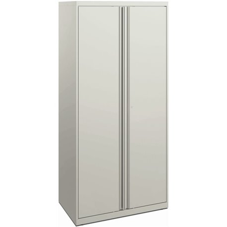 HON Flagship HFMSC186430RWB Storage Cabinet - 30" x 64" - Lockable, Leveling Glide, Removable Lock, Key Lock, Modular - Loft - L