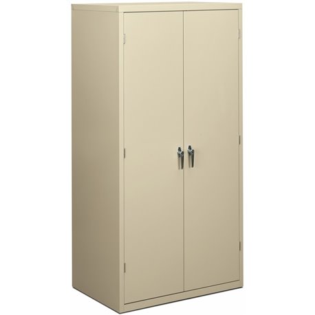 HON Brigade HSC2472 Storage Cabinet - 36" x 24.1" x 72" - 5 x Shelf(ves) - Hinged Door(s) - 564.38 lb Load Capacity - Adjustable