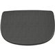 HON Skip Seat Cushion - Polyurethane Foam Filling - Easy to Clean, Comfortable - Slate