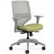 HON Solve Chair - Fabric Seat - Titanium Back - Black Frame - Mid Back - Meadow