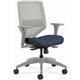 HON Solve Chair - Fabric Seat - Titanium Back - Black Frame - Mid Back - Midnight