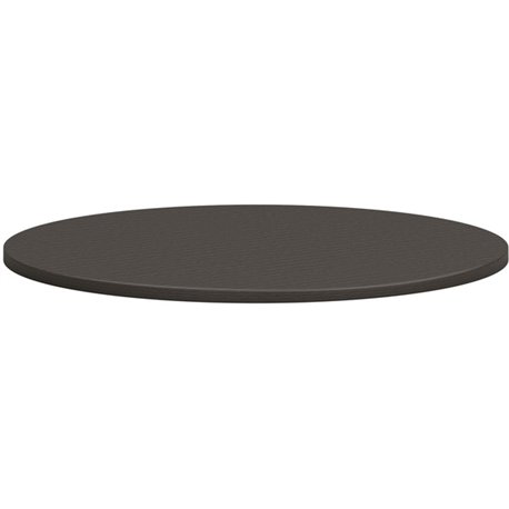 HON Mod HLPLTBL42RND Conference Table Top - 42" - Finish: Slate Teak