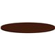 HON Mod HLPLTBL42RND Conference Table Top - 42" - Finish: Traditional Mahogany