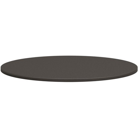 HON Mod HLPLTBL48RND Conference Table Top - 48" - Finish: Slate Teak