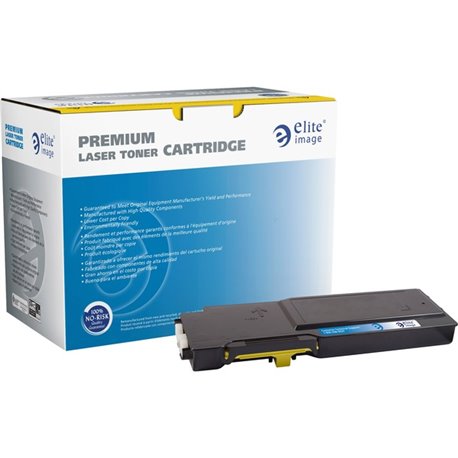 Elite Image High Yield Laser Toner Cartridge - Alternative for Dell - Yellow - 1 Each - 4000 Pages