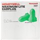 Howard Leight Max Lite Uncorded Foam Ear Plugs - Noise Protection - Polyurethane - Green - 200 / Box