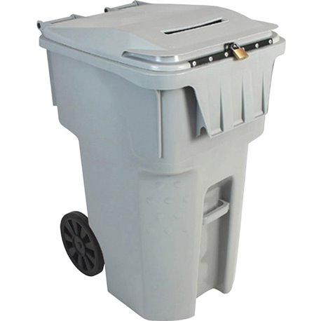 HSM 32 Gallon Shredder Bin - Light Gray