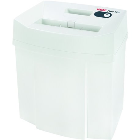 HSM Pure 120 - 5/32" x 1" - Particle Cut - 6 Per Pass - for shredding Staples, Paper, Paper Clip, Credit Card - 0.156" x 1" Shre