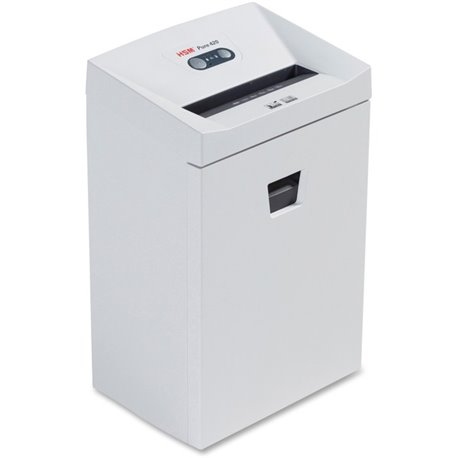 HSM Pure 420 - 1/4" - Continuous Shredder - Strip Cut - 24 Per Pass - for shredding Staples, Paper, Paper Clip, Credit Card, CD,