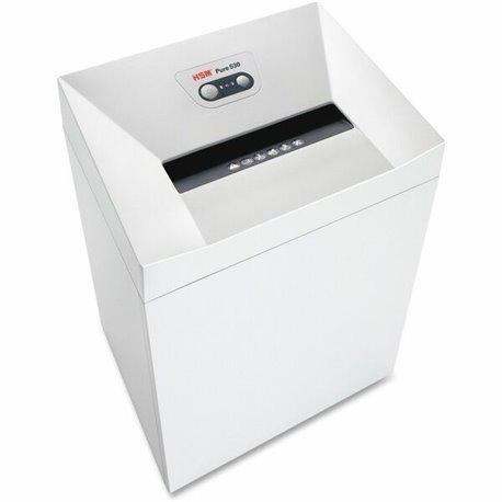 HSM Pure 530 - 1/4" - Continuous Shredder - Strip Cut - 27 Per Pass - for shredding Paper, Staples, Paper Clip, Credit Card, CD,