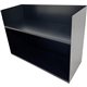 Huron 2-tier Book Rack - 2 Compartment(s) - 2 Tier(s) - Horizontal - 20" Height x 29" Width x 10.3" Depth - Durable - Black - St