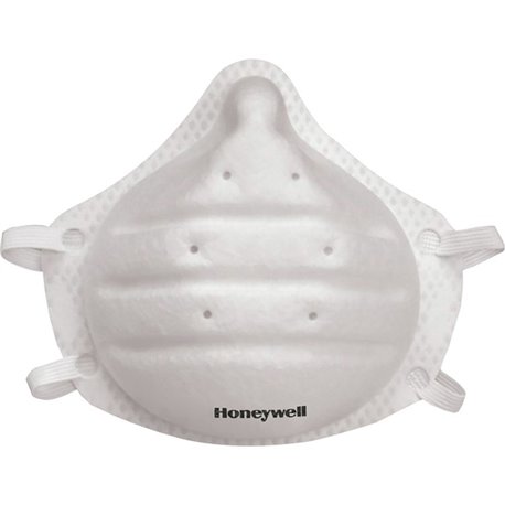 Honeywell Molded Cup N95 Respirator Mask - Recommended for: Face, Grinding, Sanding, Woodworking, Masonry, Drywall, Home, Sweepi