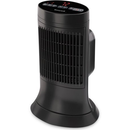 Honeywell Digital Ceramic Compact Heater - Ceramic - Electric - 750 W to 1500 W - 2 x Heat Settings - Timer - 1500 W - Oscillati