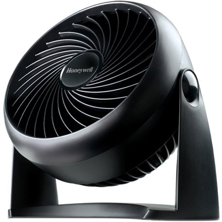 Honeywell Turbo Force Air Circulator Table Fan - 3 Blades - 193 mm Diameter - 3 Speed - Adjustable Tilt Head, Removable Grill, W