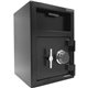 Honeywell 5911 Steel Depository Security Safe (1.06 cu ft.) - 1.06 ft� - Combination Lock - 3 Live-locking Bolt(s) - Spy Proof, 