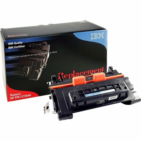 IBM Remanufactured Black Toner Cartridge Replacement For HP 64A CC364A - Laser - 10000 Pages - Black - 1 Each