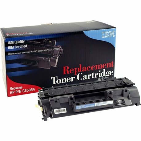 IBM Remanufactured Laser Toner Cartridge - Alternative for HP 05A (CE456A, CE457A, CE459A, CE461A, CE505A) - Black - 1 Each - 23