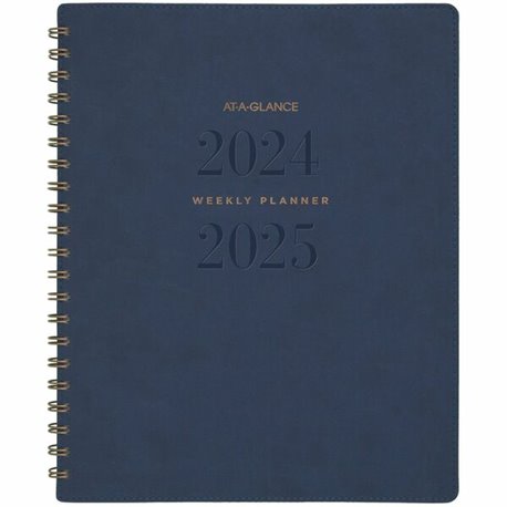 At-A-Glance Signature Collection Planner - Large Size - Julian Dates - Monthly, Weekly - 13 Month - July - July - 1 Week, 1 Mont